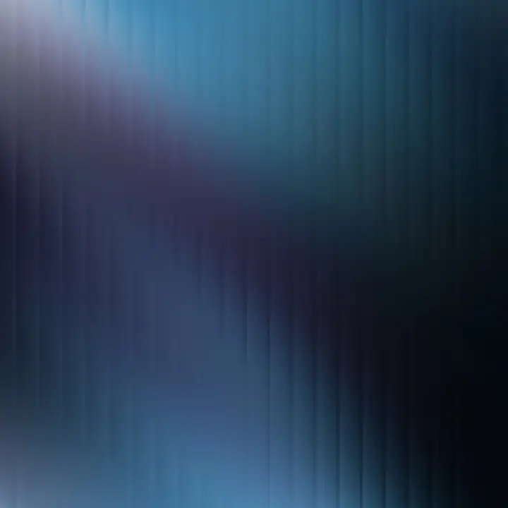 Blue and grey blurred together at dusk