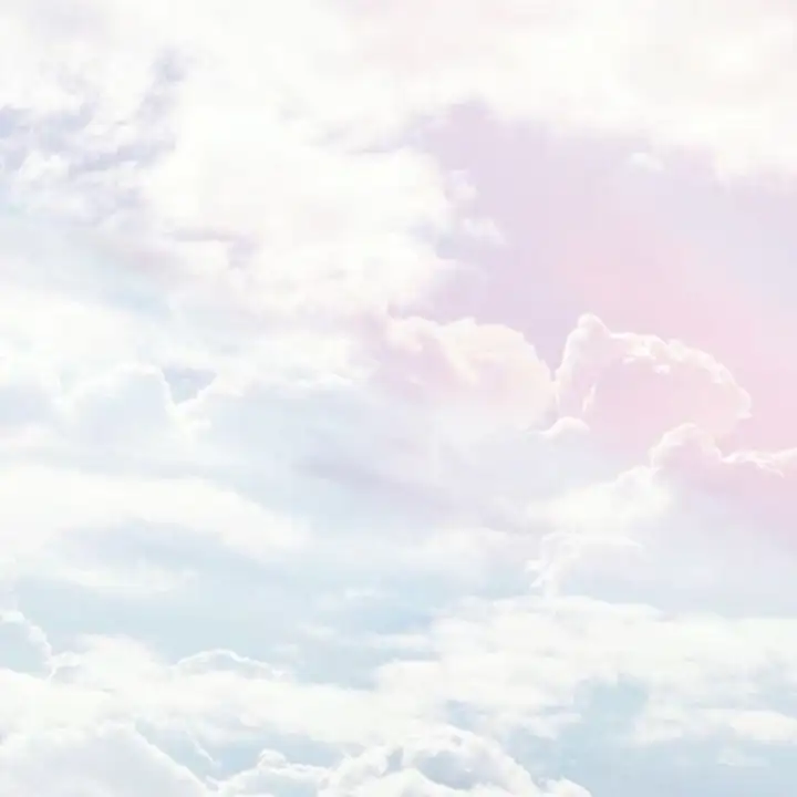 Soft pale clouds with no clear edges