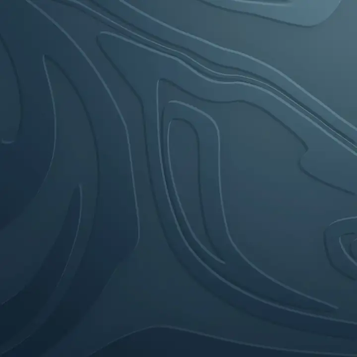 Contour lines carved into a slate surface