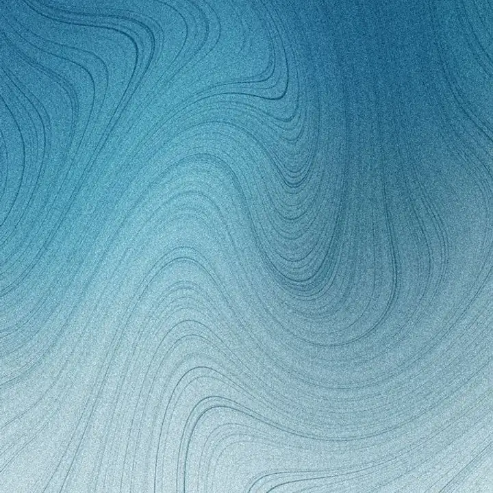 Teal sand marked with fine flowing contours
