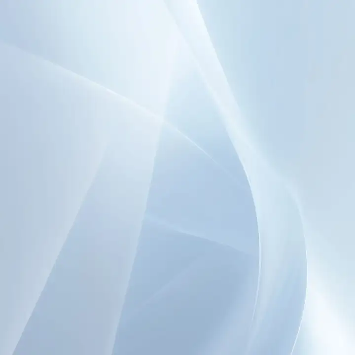 A pale fold where white meets blue